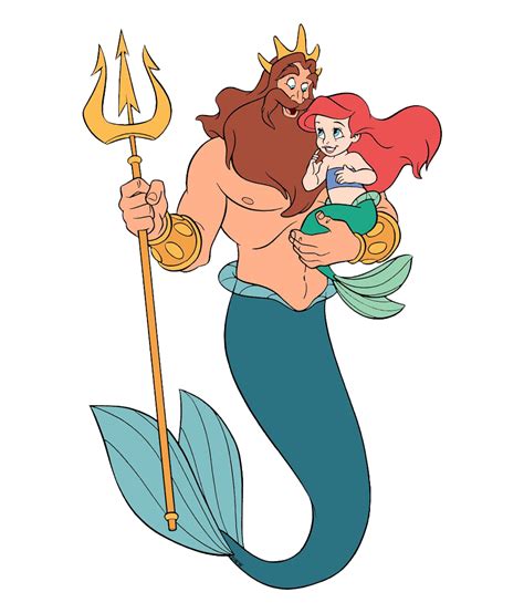 King Triton PNG Transparent Images