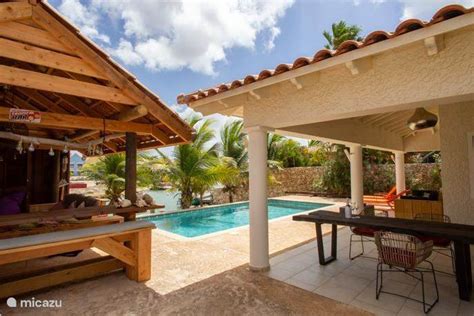 Villa Kas Dushi Bida, privater Pool in Kralendijk, Bonaire, Bonaire ...