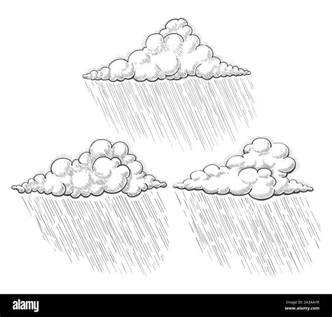 Rain Cloud Drawing