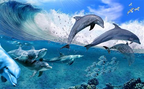 🔥 [100+] Free Live Dolphin Wallpapers | WallpaperSafari