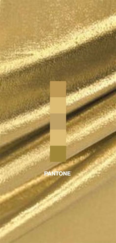 #pantone metallic gold #luxurydotcom | Pantone gold, Gold pantone color ...