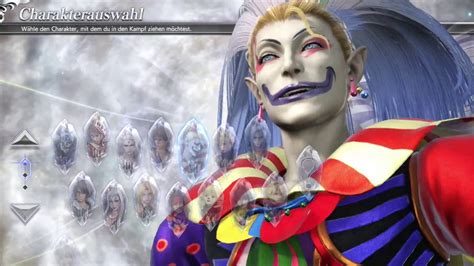 Dissidia Final Fantasy NT- Kefka Palazzo Gameplay - YouTube