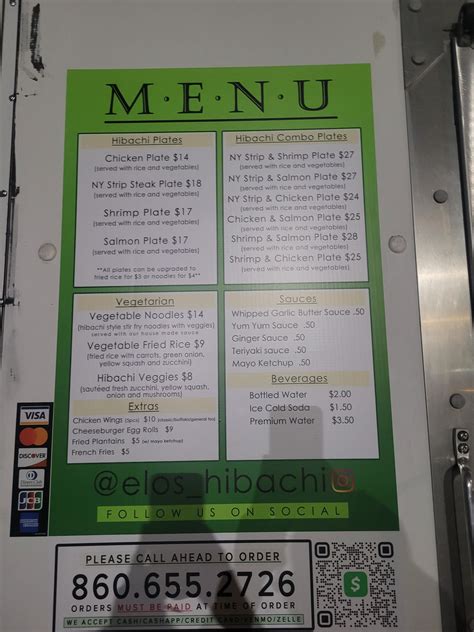 Elo's Hibachi Food Truck, Hartford - Menu, Reviews (28), Photos (20 ...