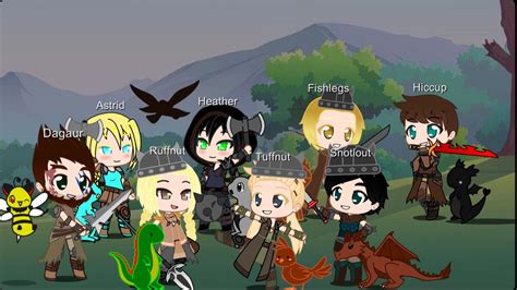 Httyd race to the edge Gacha Characters in 2022 | Httyd art, Httyd, Anime