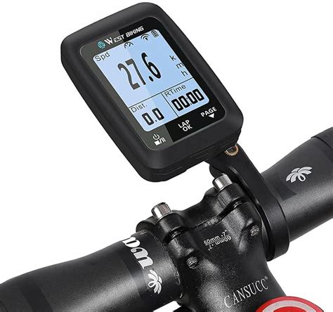 Bike Odometer, Outdoor Mountain/Road Bike Wireless GPS Code Table Speedometer, Multifunctional ...