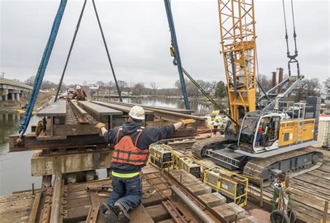 Railroad Bridge Construction & Replacements | J.F. Brennan Company