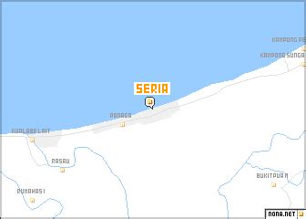 Seria (Brunei) map - nona.net