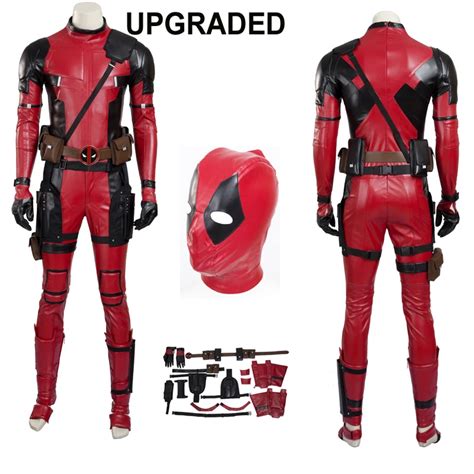 Hero Catcher High Quality Upgraded Deadpool Cosplay Costume New Leather ...