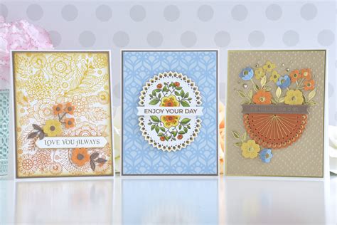 Handmade Card Ideas with Kaleidoscope Arch Collection - Spellbinders Blog