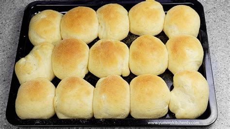 Soft and Fluffy Pandesal -a favorite Filipino snack- Yummy Kitchen