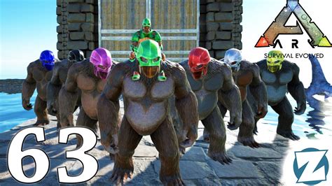 ARK Survival Evolved Gameplay - Ep63 - Gigantopithecus Taming with Kibble - Let's Play - YouTube