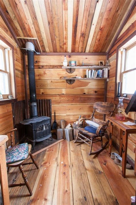 31 Incredible Log Cabin Interior Design Ideas For Tiny House in 2020 | Log cabin interior, Small ...