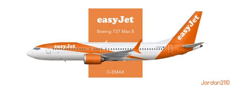 easyJet Boeing 737 Max 8 - JC creations - Gallery - Airline Empires