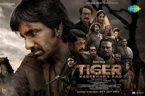 Tiger Nageswara Rao Review - Ravi Teja's Tiger Nageswara Rao 2023 Telugu Movie Review In 3Movierulz