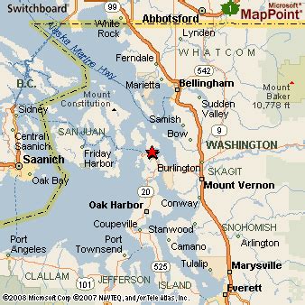 Anacortes, Washington Area Map & More