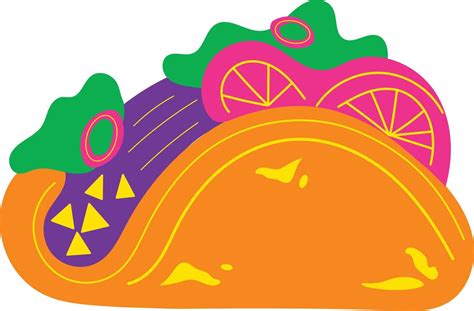 Tacos illustration element 22012314 Vector Art at Vecteezy