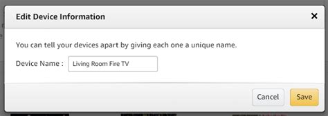 How to Change Your Amazon Fire TV Stick Name