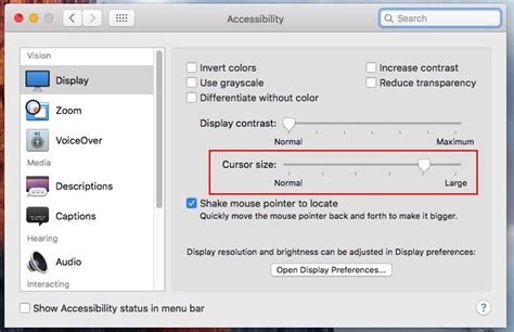 How to Make Mac Cursor Bigger (MacOS Sequoia/Sonoma Updated)