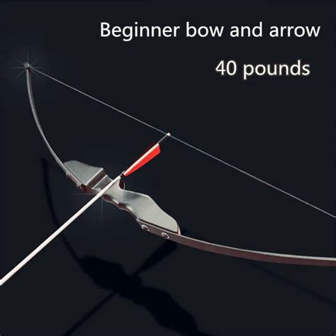 40 lbs Archery Bow Powerful Recurve Bow for Right Hand Outdoor Hunting ...