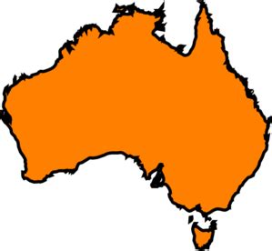 Australia Map Clipart - ClipArt Best