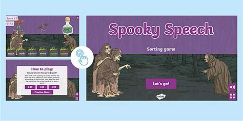 Spooky Speech Sorting Game (teacher made) - Twinkl