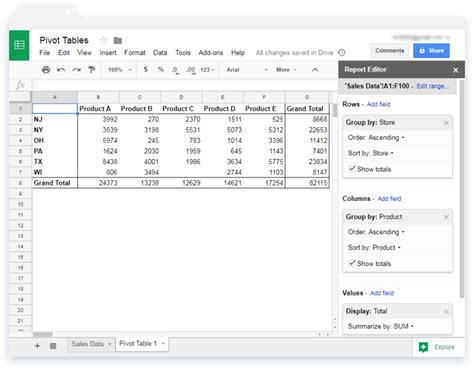 Pivot table in Google Sheets: How to create one - Sheetgo Blog