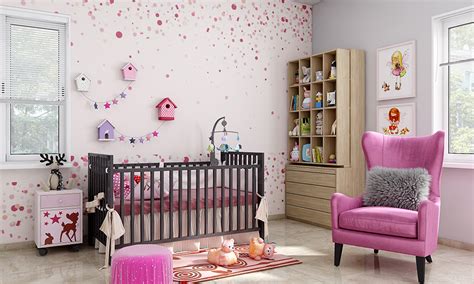 Room Decoration Ideas For Baby Girl | Shelly Lighting