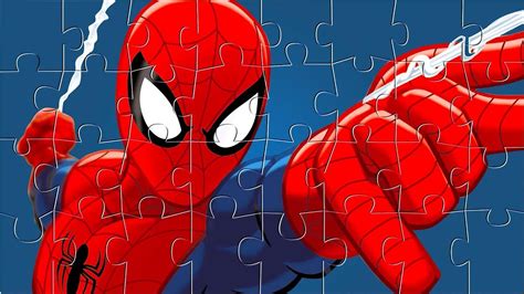 Spiderman Puzzle Games for kids - Rompecabezas del Hombre Araña - YouTube