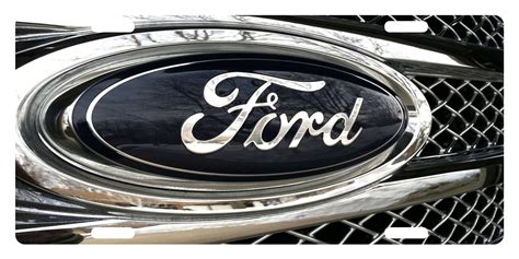 FORD Logo Custom License Plate CAR Emblem TRUCK Version | Etsy