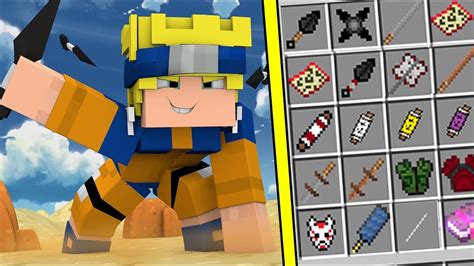 Mods De Naruto Para Minecraft 1.12.2 - Elindatomod