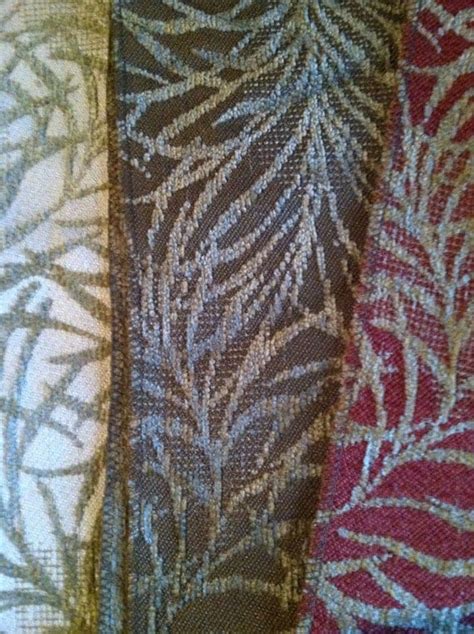 Vintage Flexsteel Upholstery Fabric Sample lot of 3