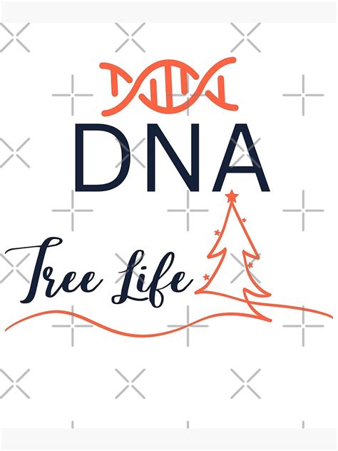 "DNA tree of life, dna tree life genetics biologist" Poster for Sale by Maikel0 | Redbubble