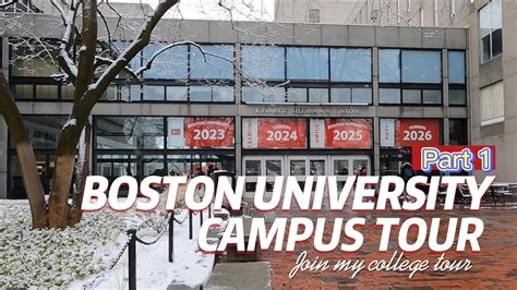 Boston University Campus Tour - YouTube