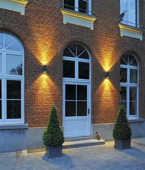 LED Cylindrical IP55 Exterior Wall Light Up & Down Modern Exterior ...