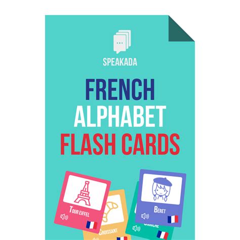 French Alphabet Flashcards: Anki for Beginners | SPEAKADA