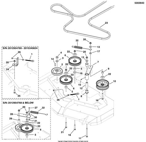 Snapper Pro 5901209 - S50XTKAV1948, 48" Zero-Turn Rider Parts Diagram for 48" Mower Deck ...