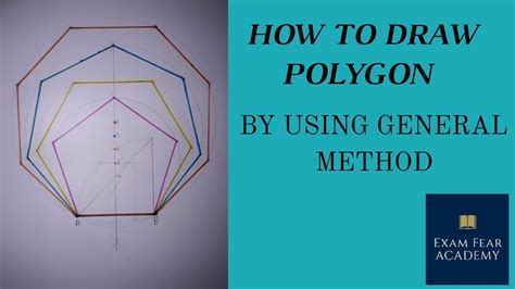 HOW TO DRAW POLYGON BY USING GENERAL METHOD - YouTube