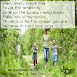 Mama, Don't Rush Your Babies Growing Up - The Mom Initiative