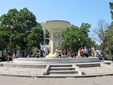 Dancing in Dupont Circle. Fountain. - PoPville