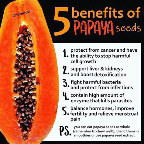 🧡Make sure to not throw away papaya seeds! Buy organic to avoid GMO’s and excess amounts of ...