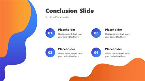 Conclusion Slide Template for PowerPoint