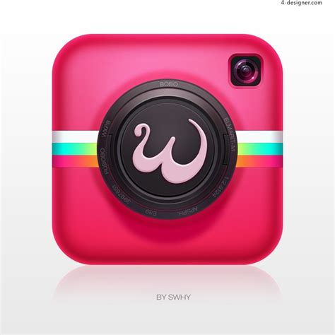 Pink Camera Icon #121603 - Free Icons Library