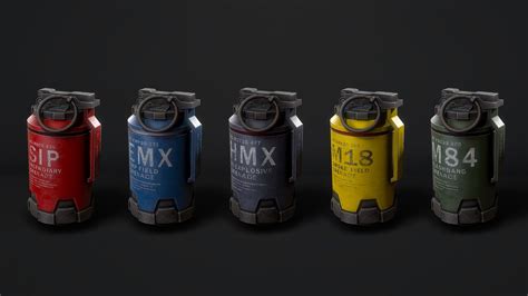 ArtStation - Sci-Fi Grenade | Resources