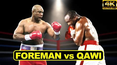 George Foreman vs Dwight Muhammad Qawi | KNOCKOUT Boxing Fight ...