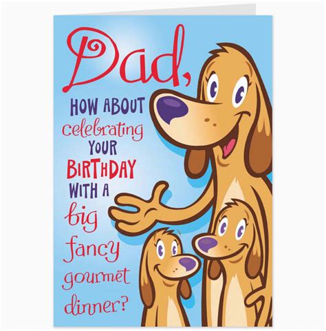 Funny Birthday Cards For Dad From Daughter Printable - Printable Card Free