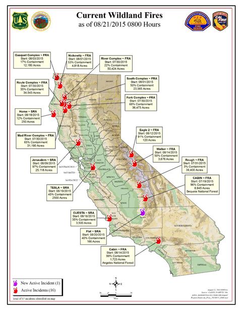 California Wildfire Map | My Blog