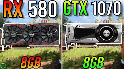 RX 580 8GB vs GTX 1070 8GB - Any Difference? - YouTube