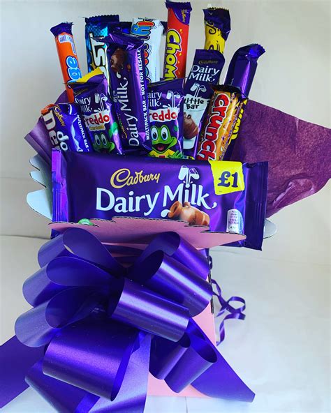 Cadbury Dairy Milk Original Chocolate Bouquet Hamper Gift All | Etsy