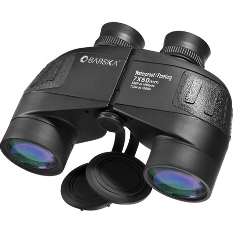 Barska 7x50 mm Waterproof Battalion Binoculars with Rangefinding ...