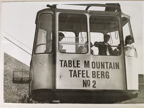 The history of an iconic landmark, the Table Mountain cableway